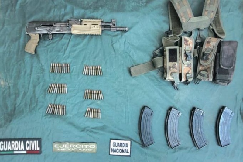 explosivo, armamento, SSP, Apatzingán