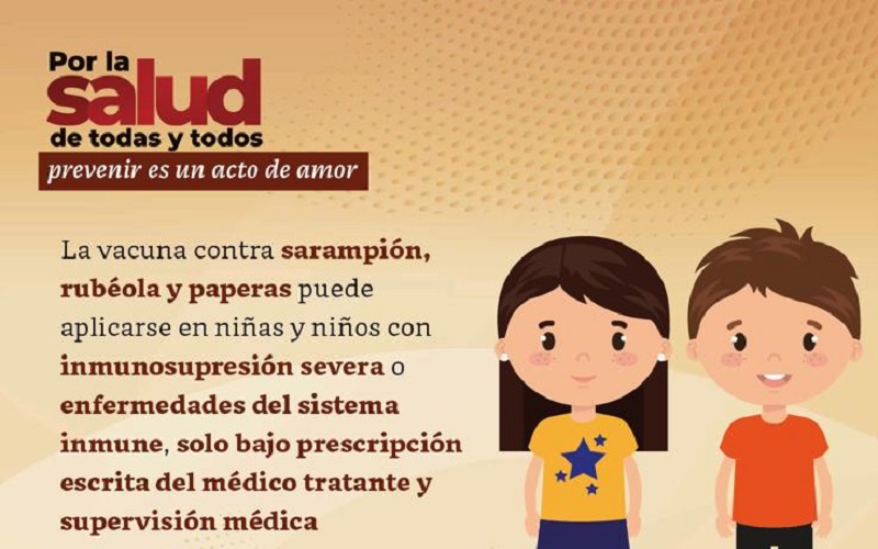 SSM Michoacán, sarampión
