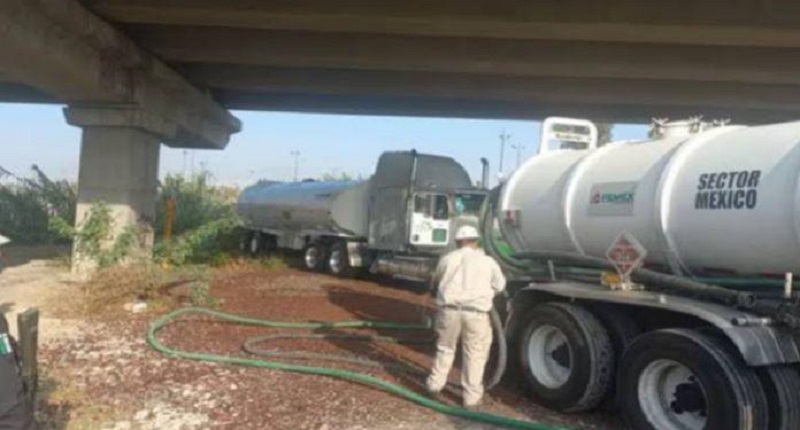 toma clandestina, Gasolina, Michoacán, SSP