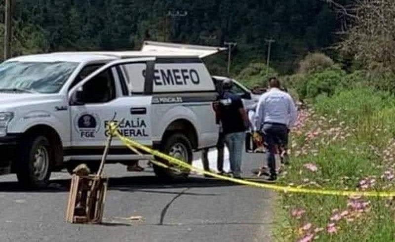 cadáver con huellas de violencia, Apatzingán