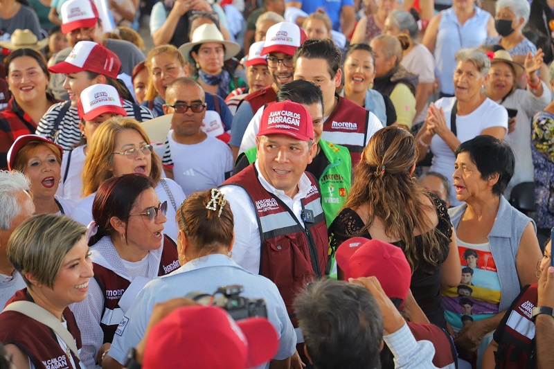 Morelia, Juan Carlos Barragán, Morena, Campaña