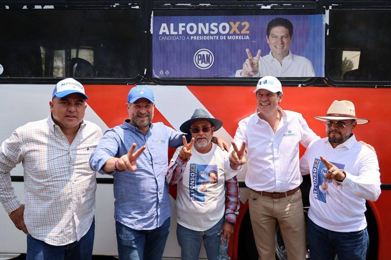 promoción del voto, Morelia, Alfonso Martínez