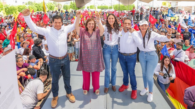 Xóchitl Gálvez, PAN, PRI, PRD