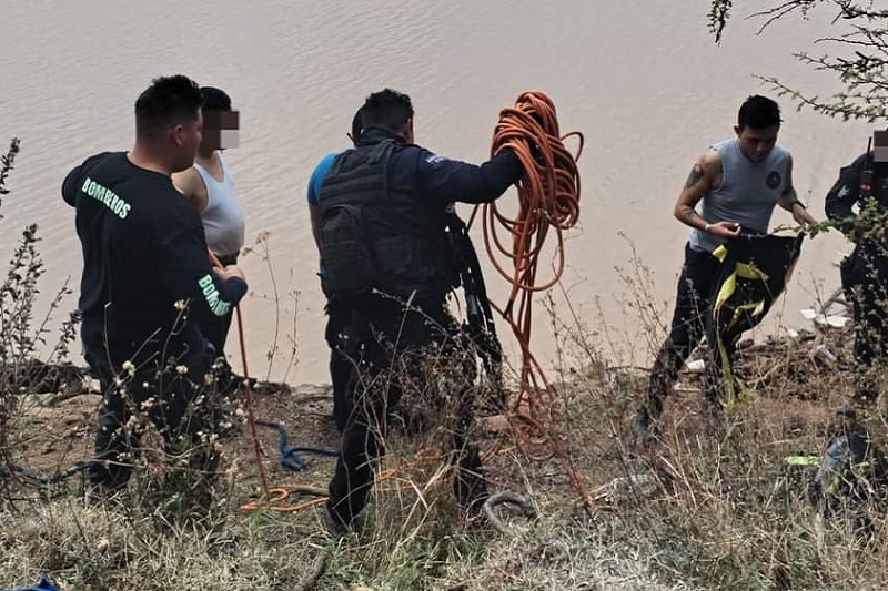 Sujeto ahogado, Maravatio, Michoacán