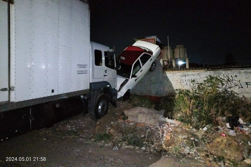 Accidente en Tarímbaro