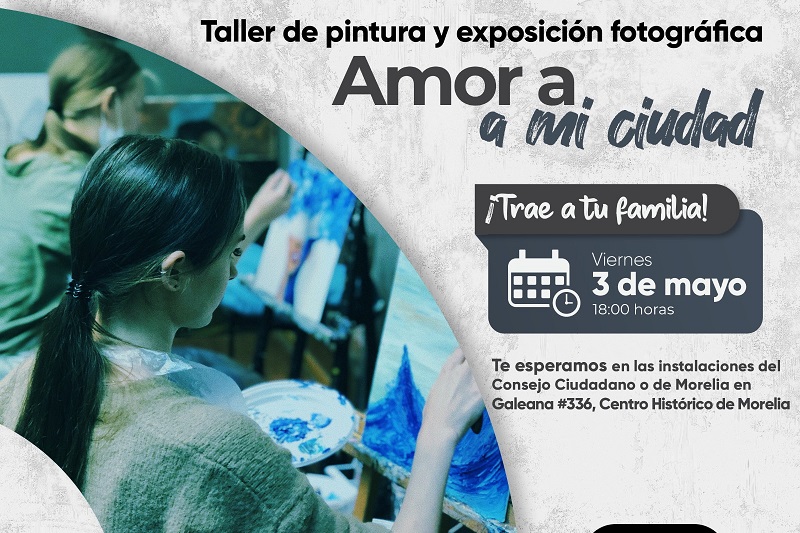 pintura, exposición fotográfica, Morelia