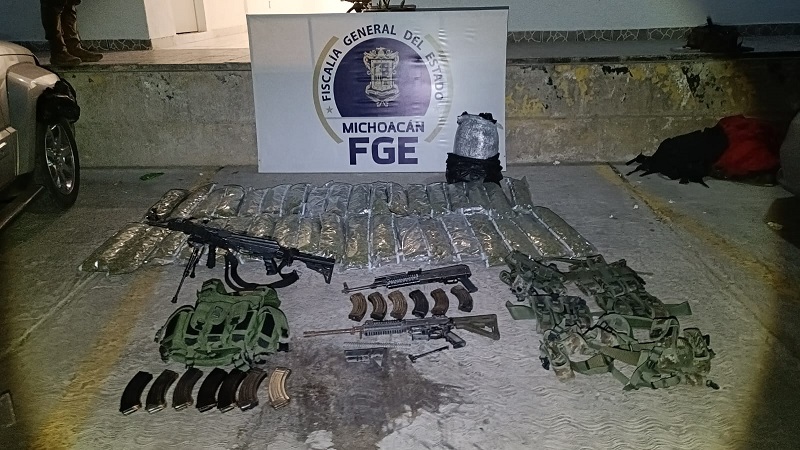 FGE, Cateo en Apatzingán