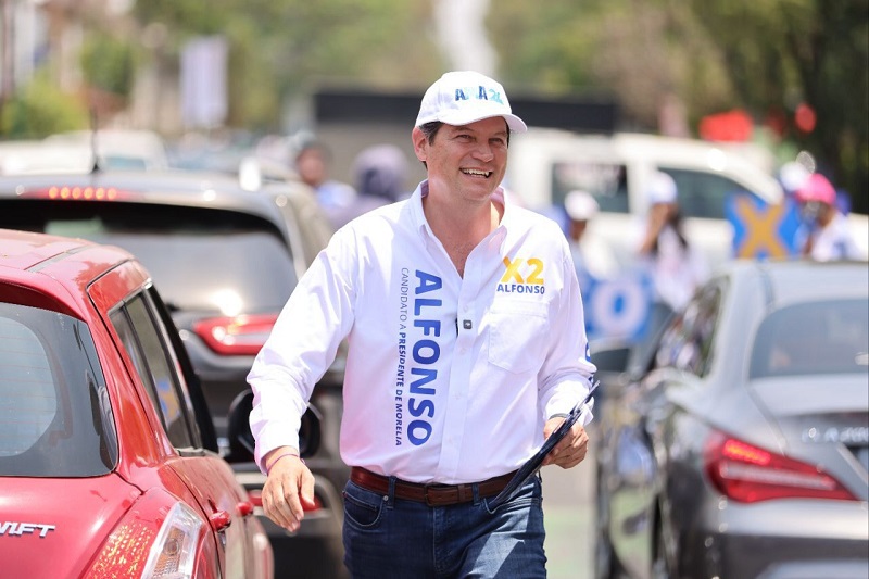 Alfonso Martínez, PAN, PRD, Morelia