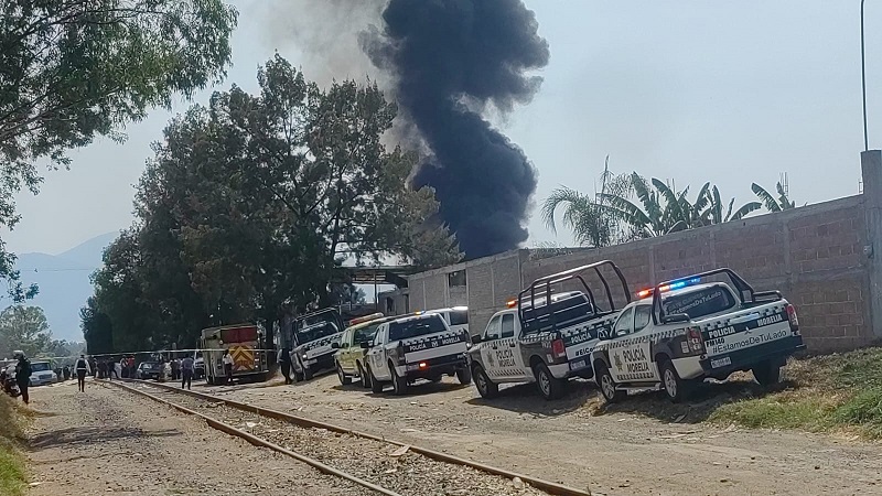 Incendio en Morelia