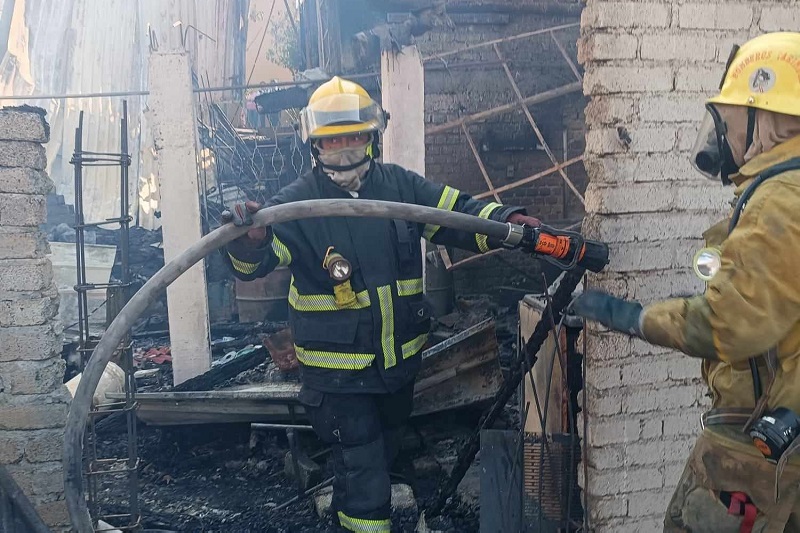 Incendio en Morelia