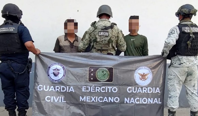 Detenciones en Apatzingán