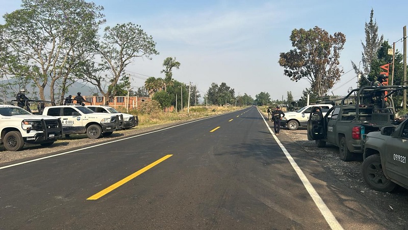 intenso tiroteo en Cotija