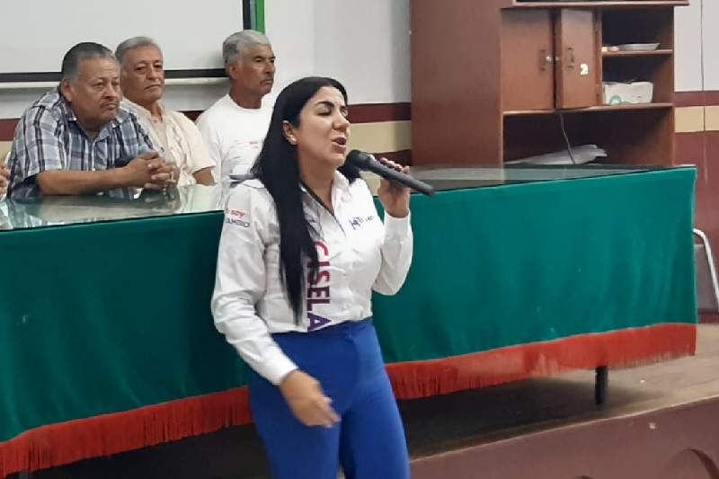 Gisela Vázquez, Morelia, Tiempo por México