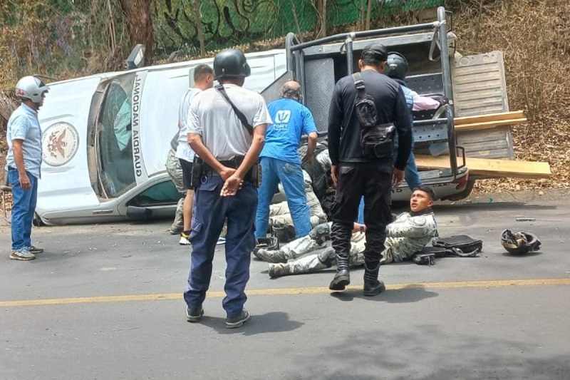 Guardia Nacional, GN, Accidente