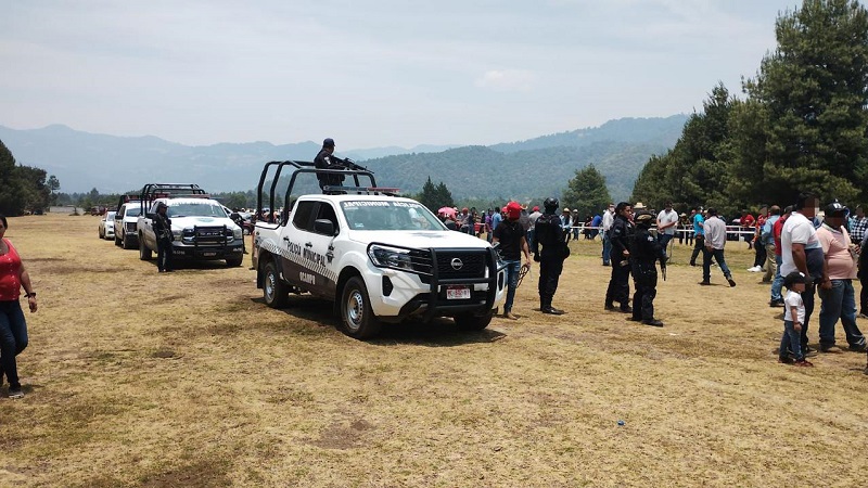 carrera clandestina de caballos, Ocampo