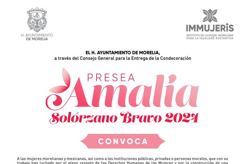 Presea Amalia Solórzano Bravo