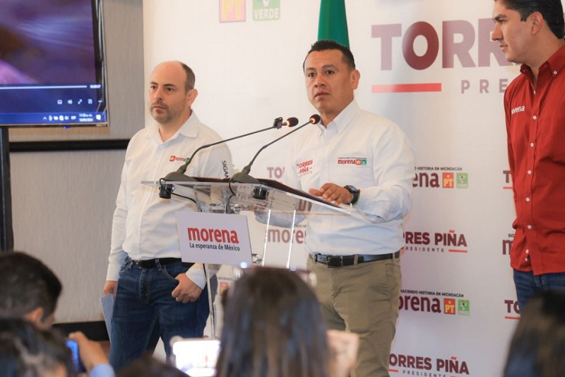 PT, Morena, PVEM, Carlos Torres Piña