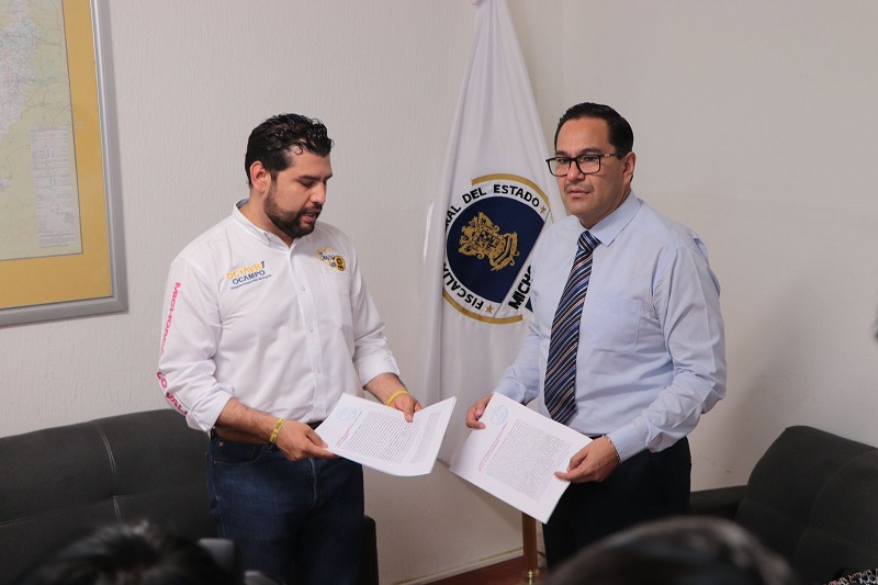 PRD Michoacán, Denuncia, Morena