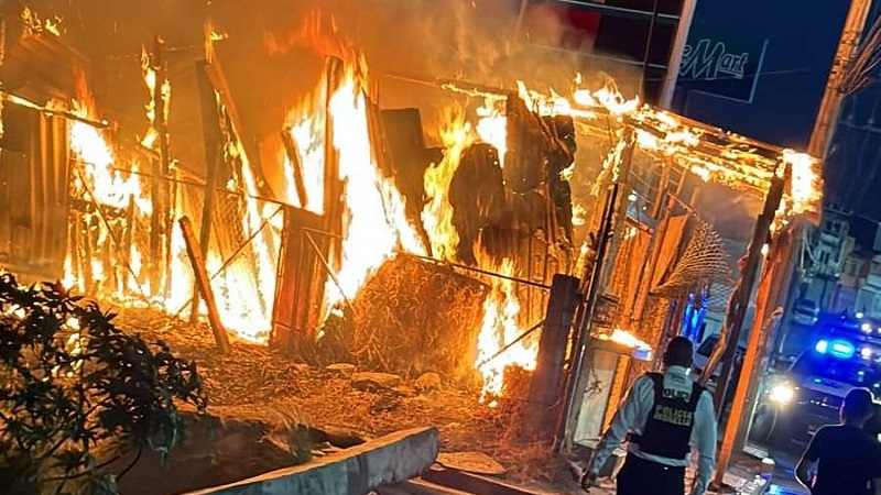 Morelia, Incendio