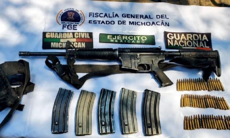 SSP, rifle abandonado, San Lucas