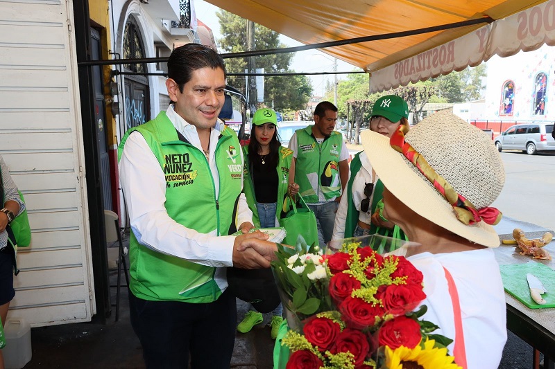 Sigamos Haciendo Historia, PVEM, Ernesto Núñez