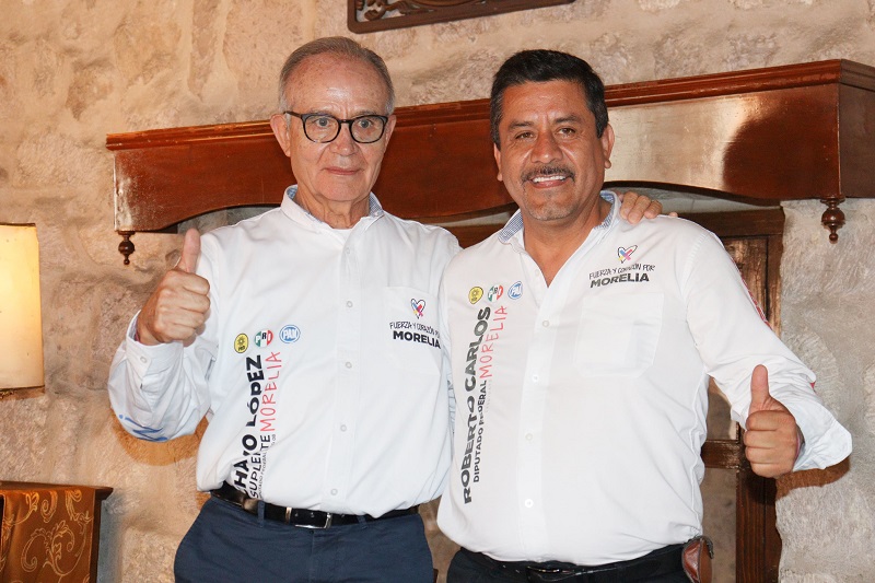 Roberto Carlos López, Fuerza y Corazón por Morelia