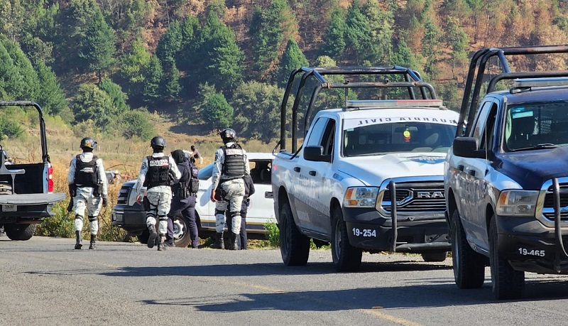 Menor herido, Tiroteo, SSP, Chilchota, Michoacán