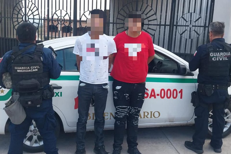 Guardia Civil, Detención