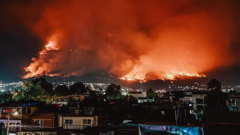 Incendio forestal