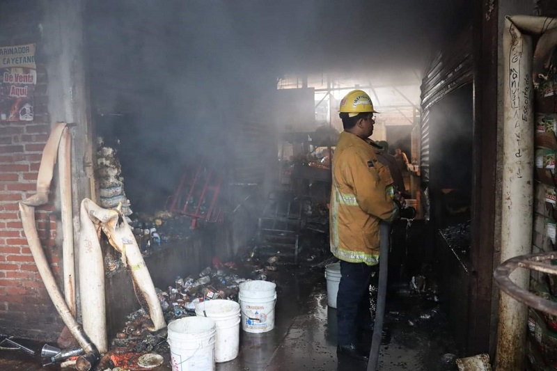 Apatzingán, Incendio, CFE