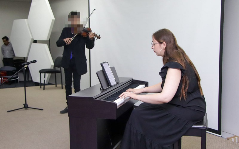 Colegio de Morelia, concierto de Violín