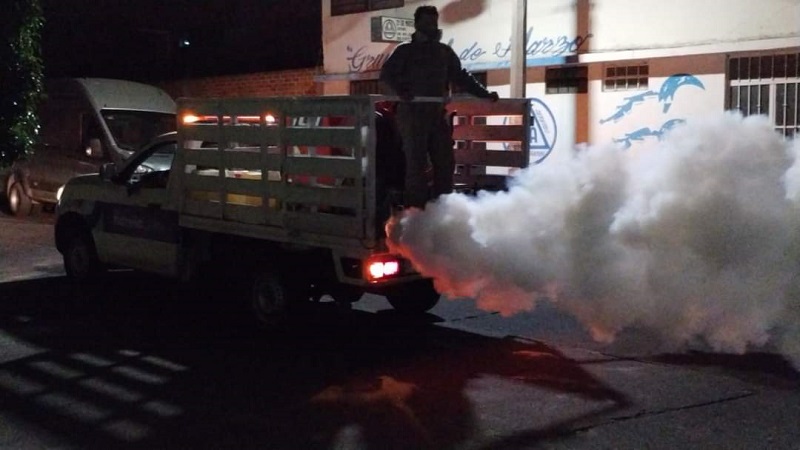 Gobierno de Morelia, Fumigación