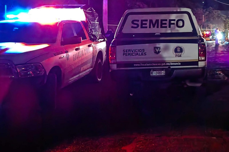 FGE, SSP, SEMEFO, Apatzingán