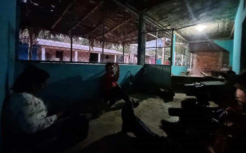 CJNG, Tiroteo, Cofradía de Ostula