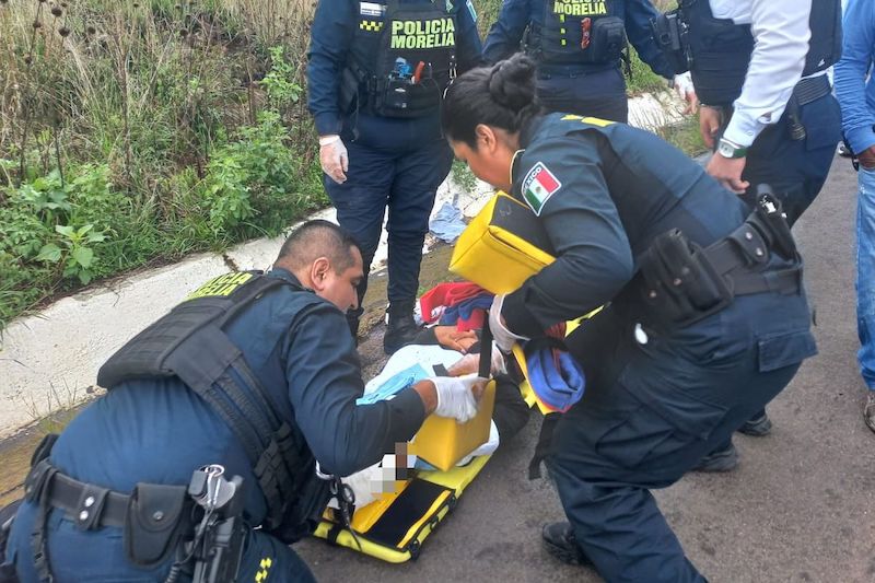 Policía Morelia, accidente automovilístico