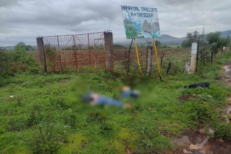 Pareja asesinada, Tarecuato