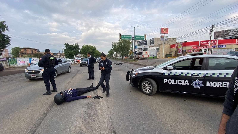Morelia, Accidente