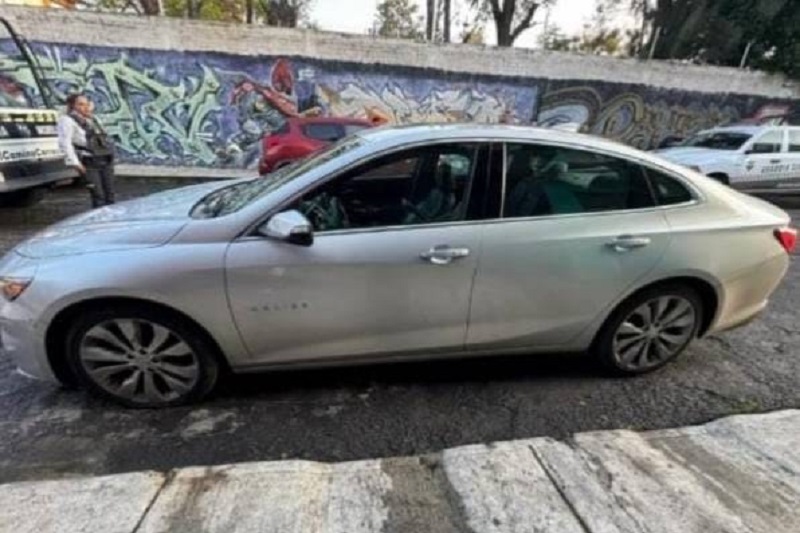 Morelia, vehículo robado, Detención