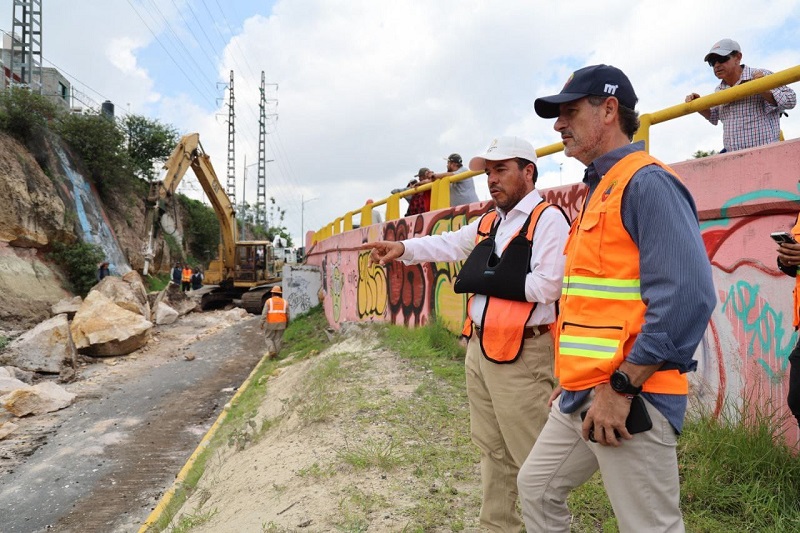 Gobierno de Morelia, derrumbe