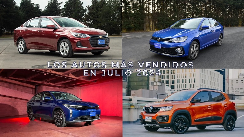 autos más vendidos, 2024