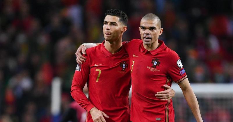 Cristiano Ronaldo y Pepe
