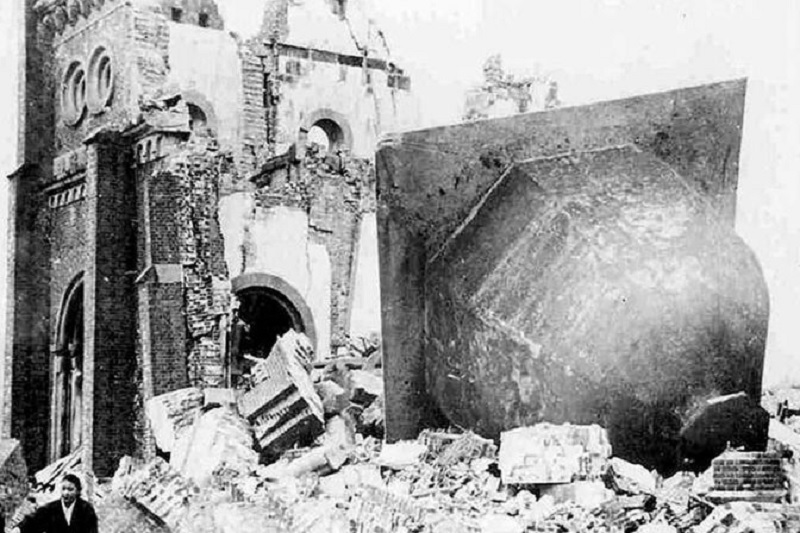Bomba atómica, Nagasaki, Católicos