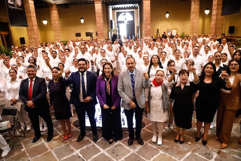 Congreso de Michoacán, enfermeras