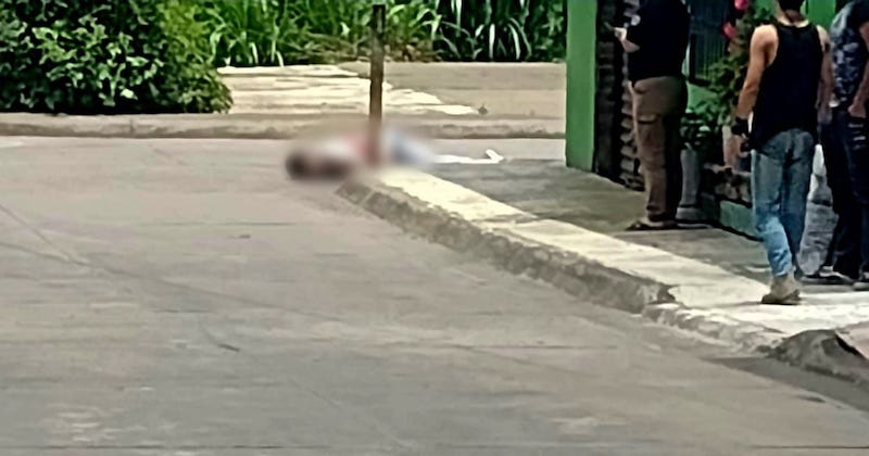 Hombre asesinado a balazos, Uruapan