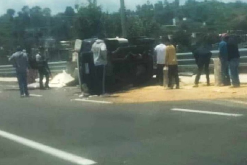 Autopista Siglo XXI, Volcadura