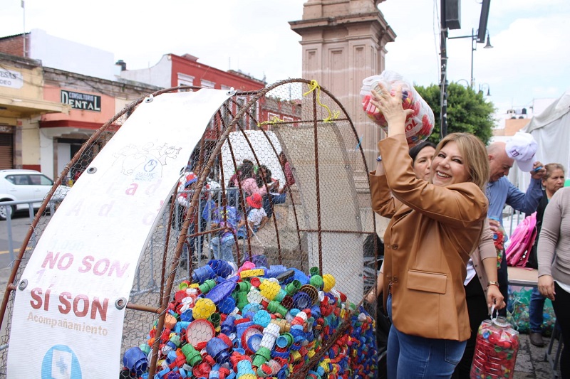 taparroscas PET, Casa AMANC, Morelia