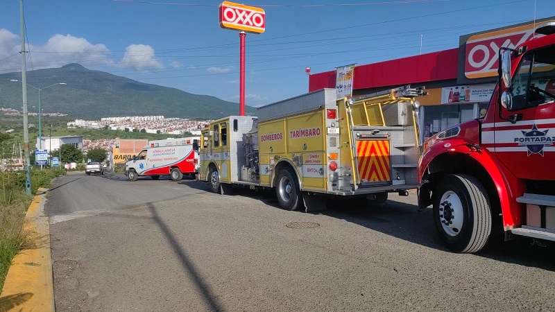OXXO, Tarímbaro, Incendio, Delitos
