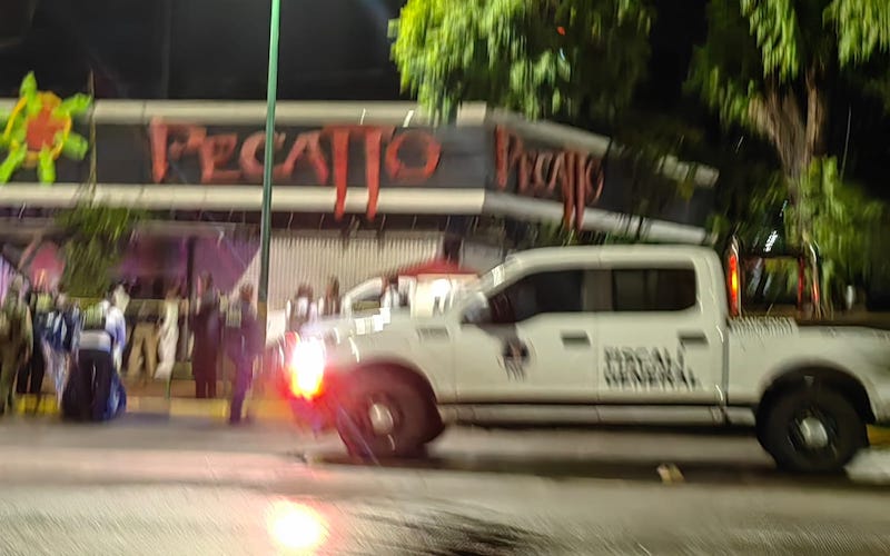Ataque a bar Pecatto en Morelia