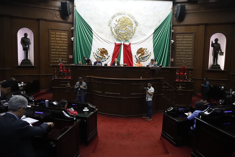 STJM, Congreso de Michoacán