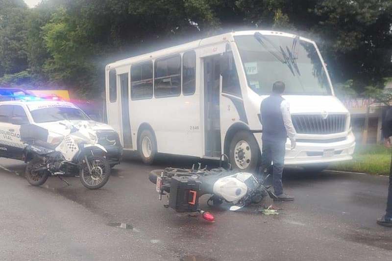 Uruapan, Choque, Herido
